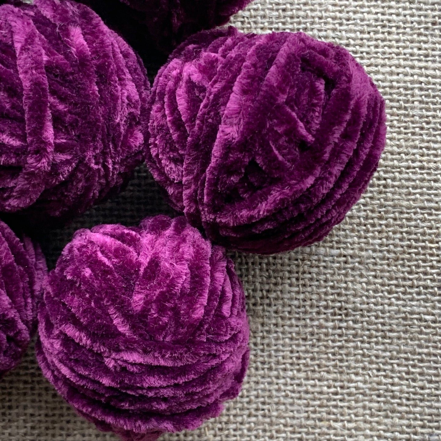 Orchid Purple Velvet Yarn